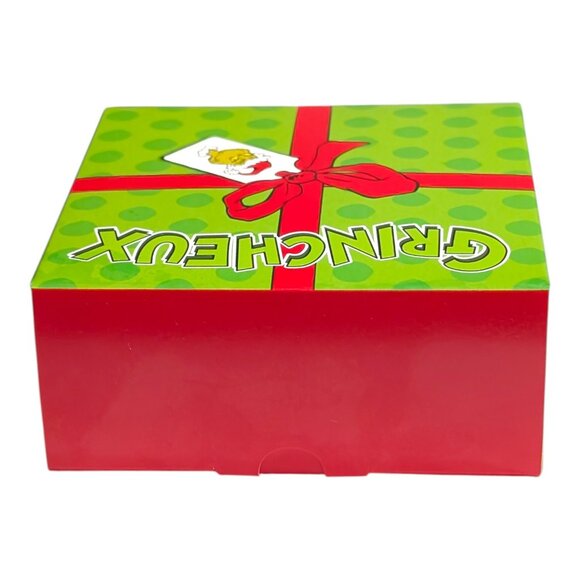 2025 McDonald's Dr Seuss Merry Grinchmas Ornament Plush Toy Happy Meal NEW - Picture 7 of 7